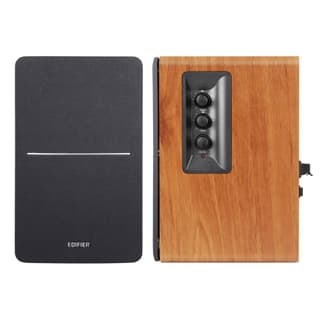 EDIFIER R1280Ts Active 2.0 Bookshelf Speaker Set, 42W RMS, Brown — 2