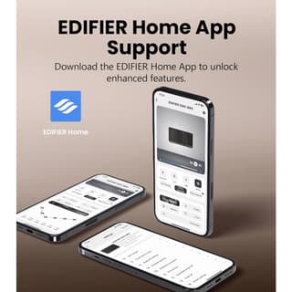 EDIFIER S300, 80W, Bluetooth, Wi-Fi (Apple AirPlay), USB-C, AUX, Tabletop Speaker, Ivory — 6