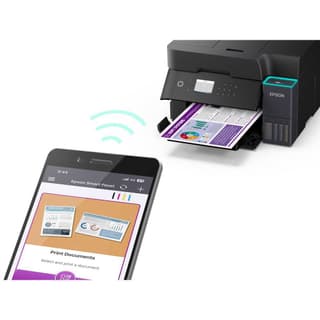 EPSON C11CL43405 EcoTank L6370, MFP, A4, USB, LAN, WIFI, Color Printer, Black — 5