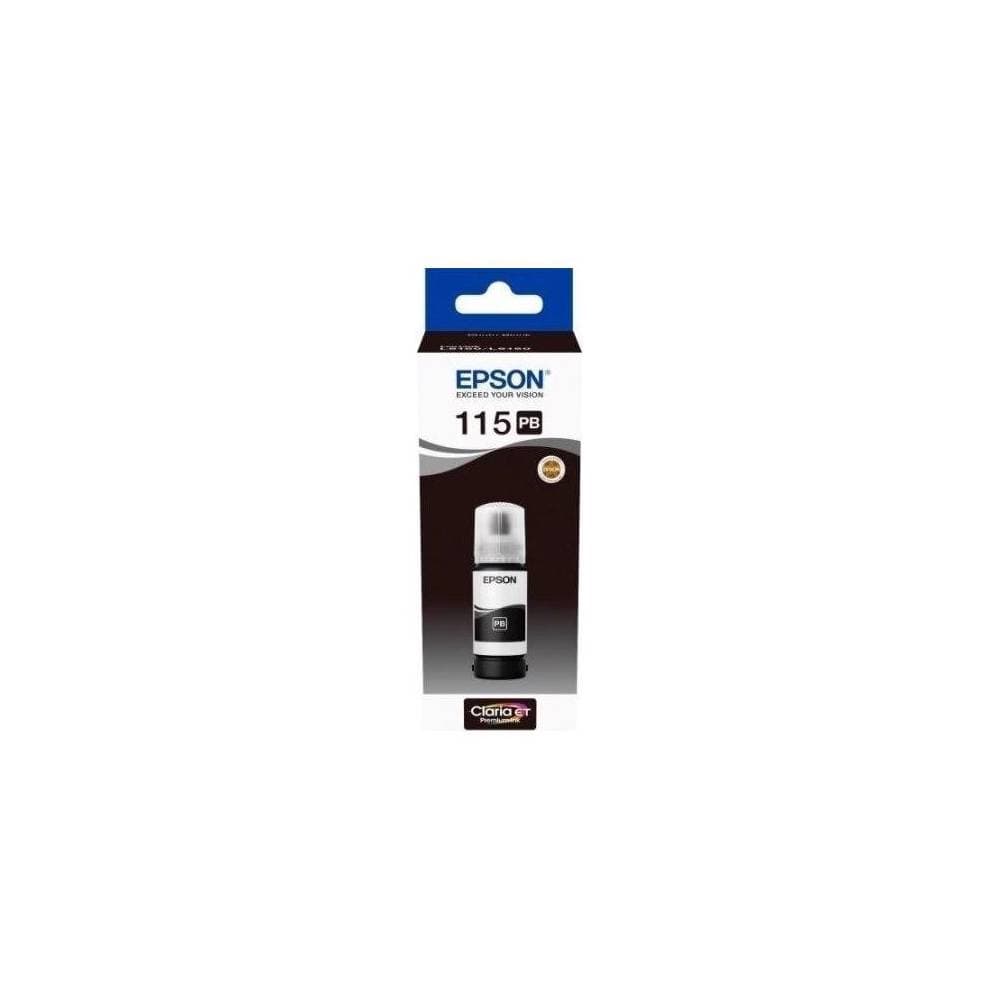 EPSON EcoTank 115 Photo Black Ink Bottle L8160/L8180 C13T07D14A