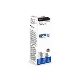 EPSON T664 Black Ink Bottle 70ml L100/L200 C13T66414A