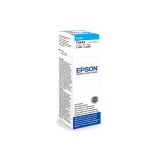 EPSON T664 Cyan Ink Bottle 70ml L100/L200 C13T66424A