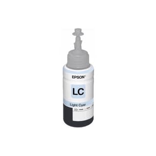 EPSON L800 Light Cyan ink bottle 70ml (10 x 15 - 1800 Photo Pages) C13T67354A — 2