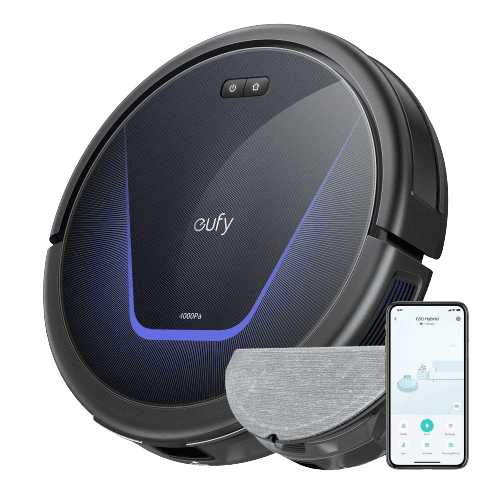 eufy G50 Hybrid Robot Vacuum Black T2212G11