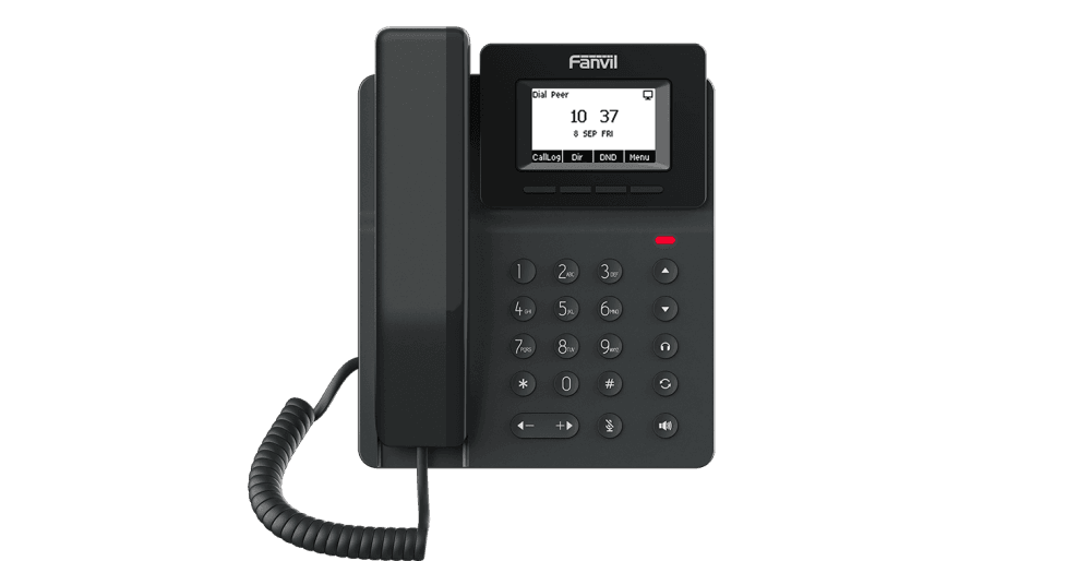 Fanvil IP Phone - 2 SIP lines, HD audio - Fanvil V50G (without power supply)