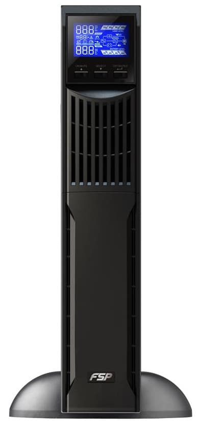 FSP UPS Champ 1K RM, 1000VA/900W, RT2U, LCD, USB, 6xC13 (CH-1101RS)