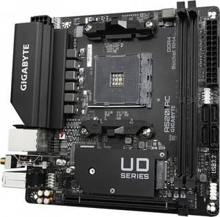 Gigabyte Motherboard A520I AC sAM4 A520 2xDDR4 M.2 HDMI DP Wi-Fi BT mITX - 3