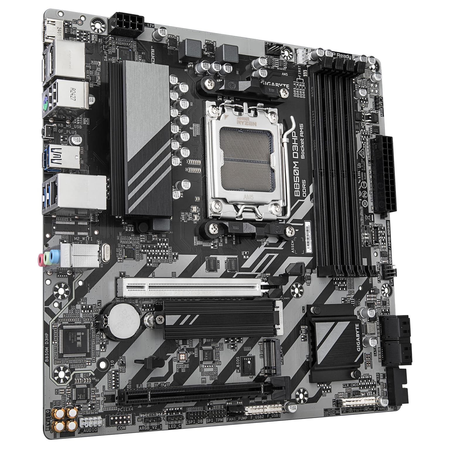 Gigabyte Motherborard B850M D3HP sAM5 B850 4xDDR5 M.2 HDMI DP mATX - 2
