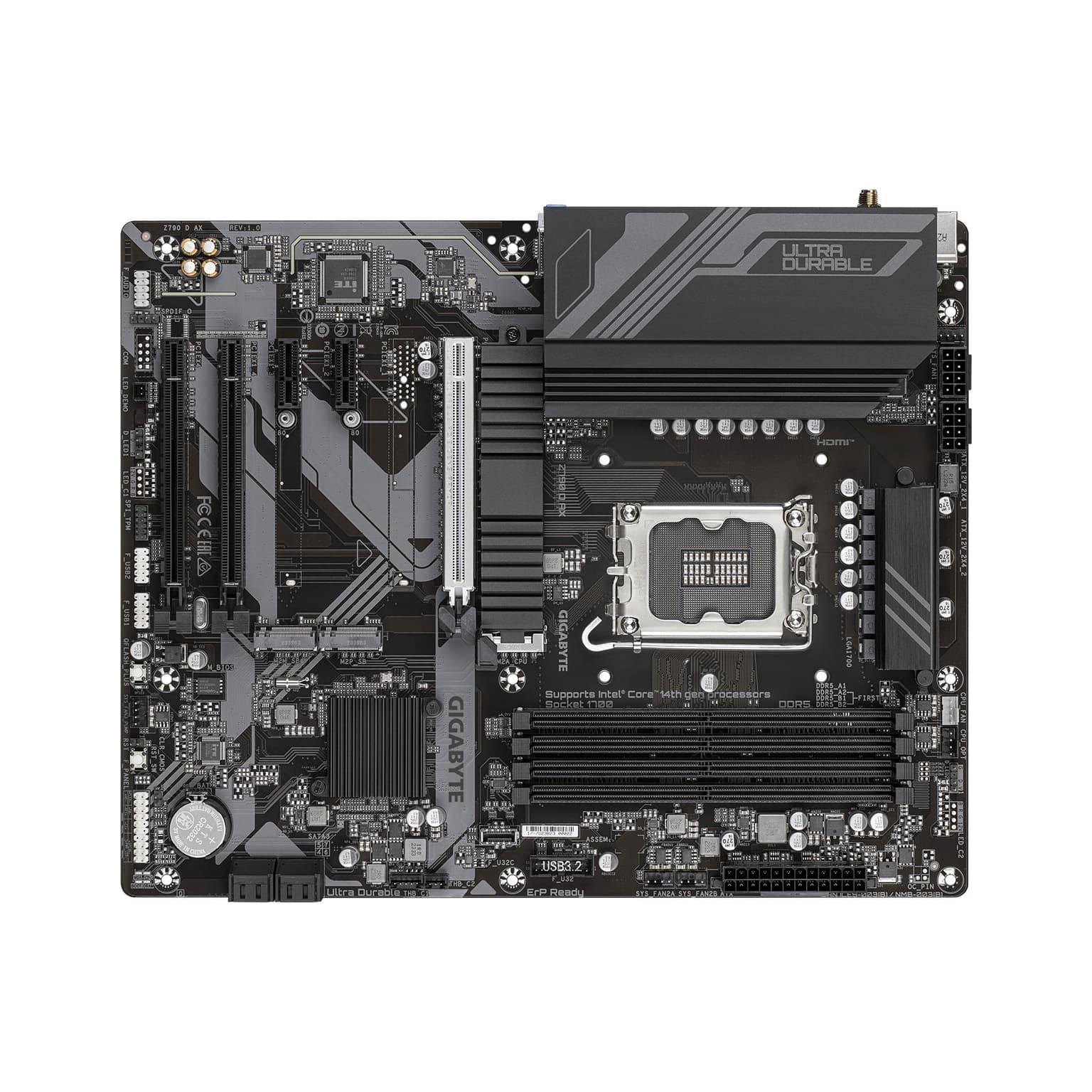 Gigabyte Motherboard Z790 D AX s1700 Z790 4xDDR5 M.2 HDMI DP ATX - 3