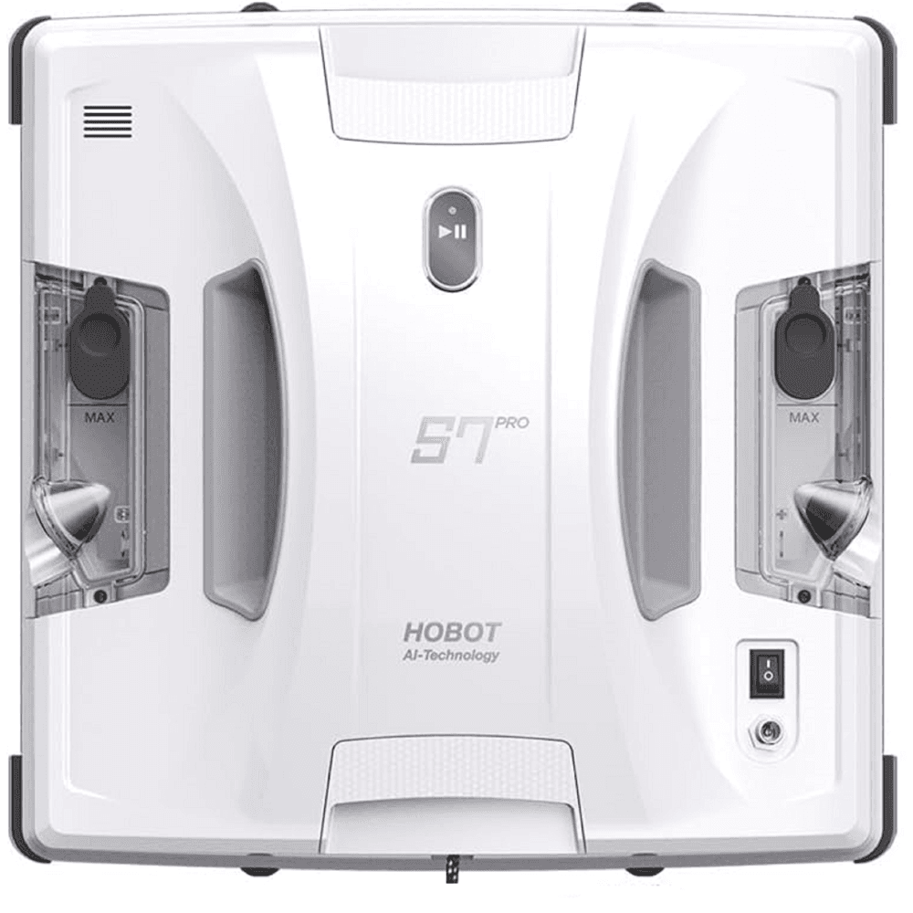 HOBOT S7 Pro, 100W, 4800Pa, Dual Mop Polish Window Cleaning Robot, White