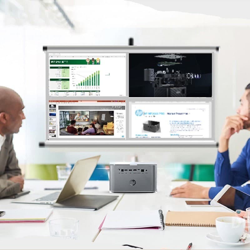 HP projector MP2000PRO FHD, 650 lm, LED, 1.2, WiFi, Smart Aptoide - 4