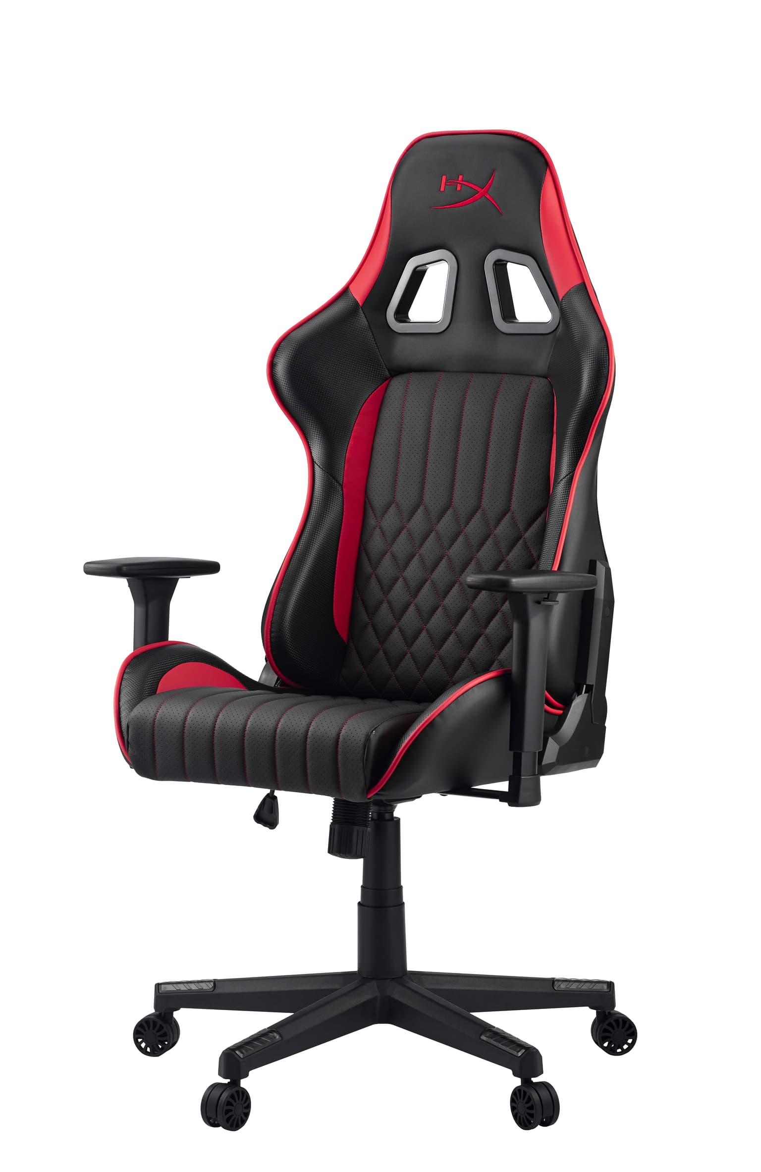 HyperX Chair BLAST CORE, PU Leather, 1D-Armrests, black-red