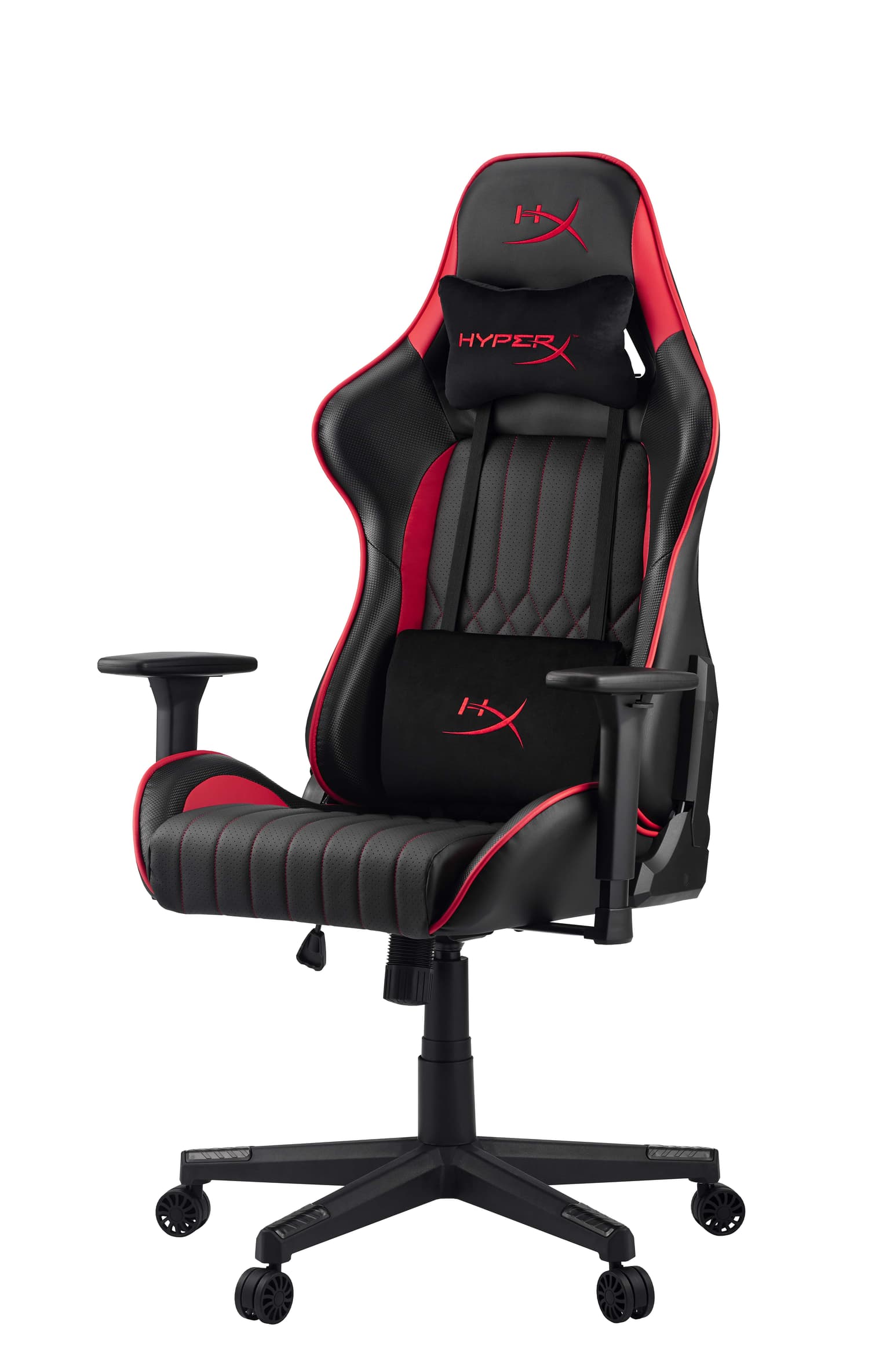 HyperX Chair BLAST CORE, PU Leather, 1D-Armrests, black-red