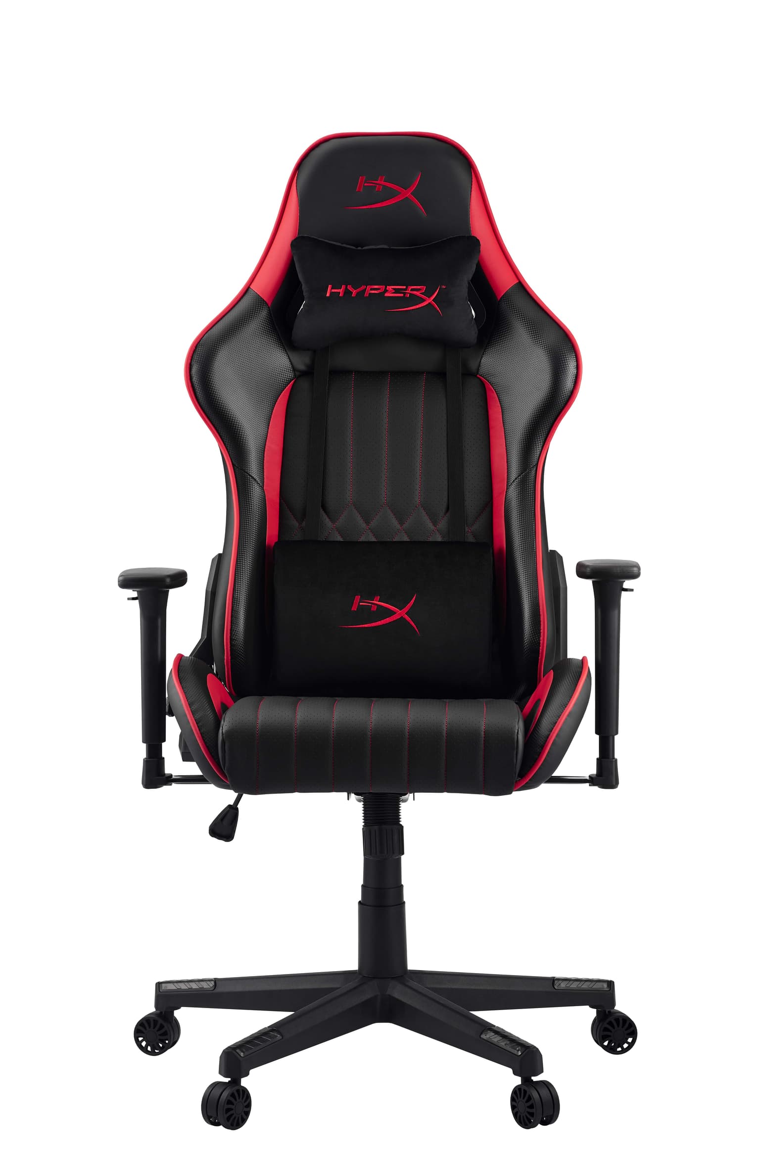 HyperX Chair BLAST CORE, PU Leather, 1D-Armrests, black-red