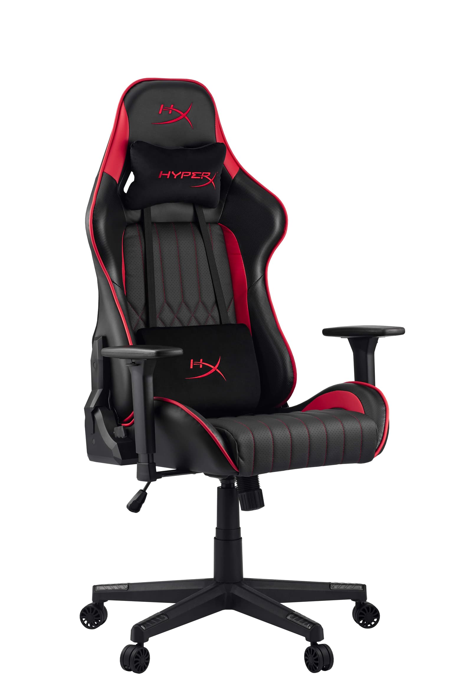 HyperX Chair BLAST CORE, PU Leather, 1D-Armrests, black-red