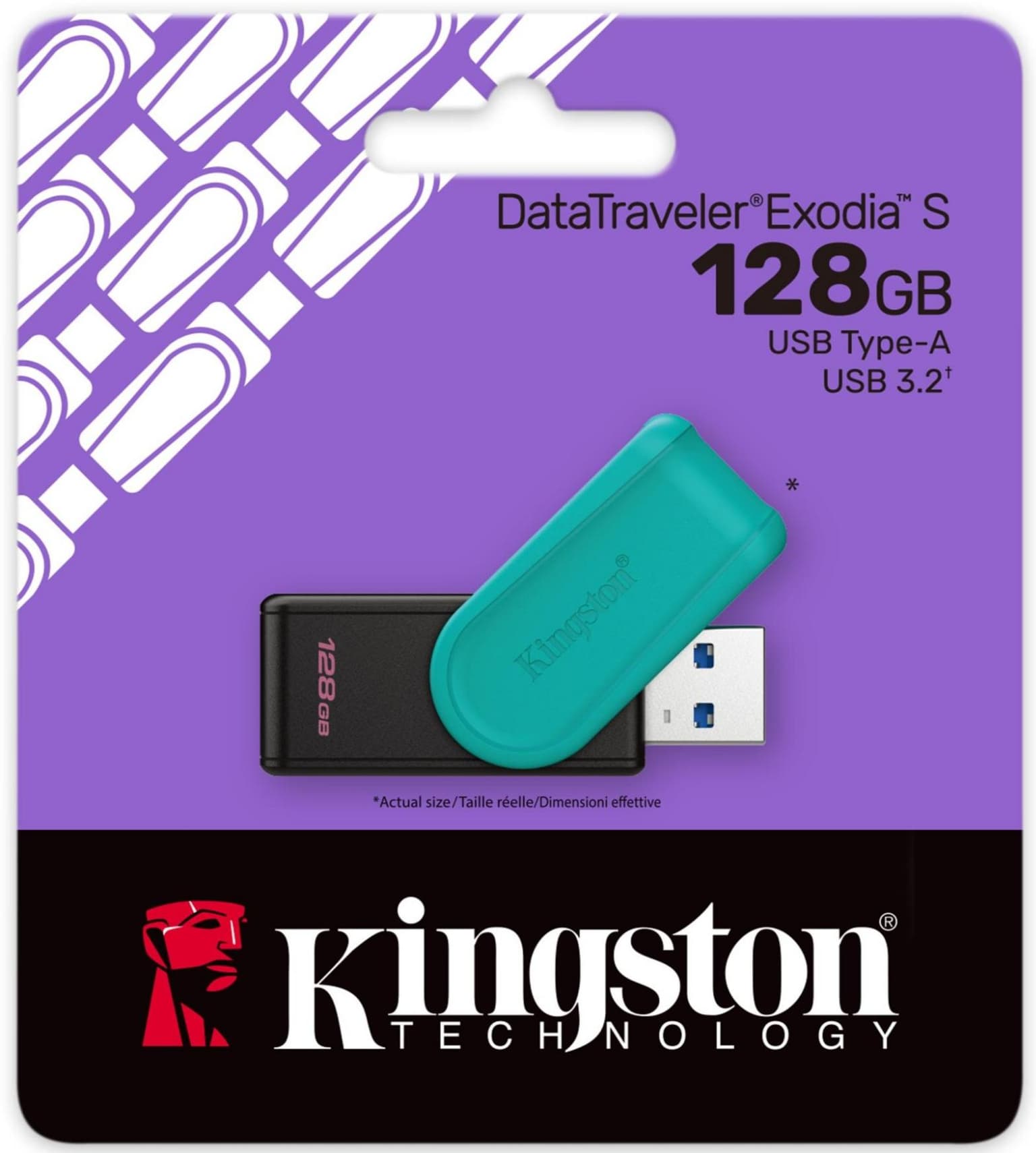 Kingston 128GB USB 3.2 Type-A Gen1 DT Exodia S 4