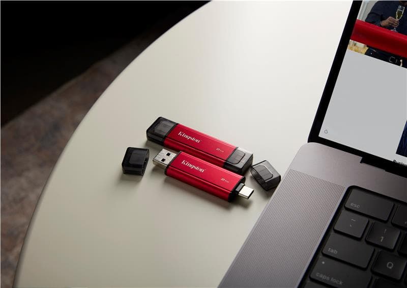 Portable SSD Kingston 1TB USB 3.2 Gen 2 Dual USB-A R1050/W950MB/s 4