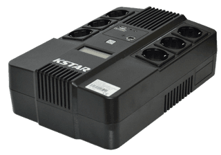 KSTAR KS-AiO600 UPS - 600VA/360W, With LCD, KSTAR