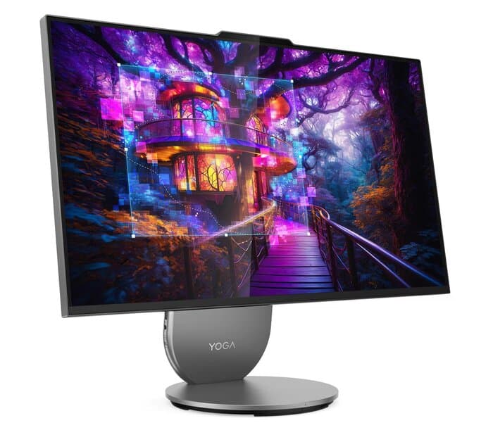 Lenovo Yoga AIO 27IAH10 27" F0J2003URU - Luna Grey