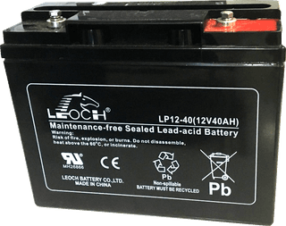Leoch LP12-40 UPS Battery 12V 40Ah