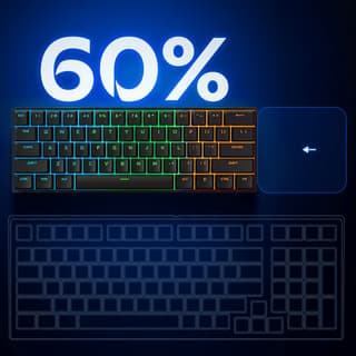 keyboard MCHOSE Ace 60 Pro Hall Effect, KTEK Magnetic Switch, 8K, USB-A, RGB, black - 2