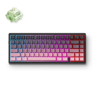MCHOSE keyboard G75 Pro, Matcha Latte, USB-A/WL/BT, RGB, Arctic Snow