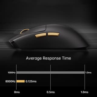 Mouse MCHOSE K7 Ultra, USB-A/WL/BT, 8k, black - 6