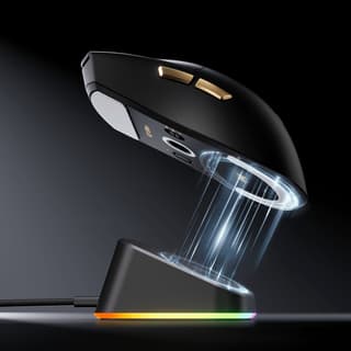 Mouse MCHOSE K7 Ultra, USB-A/WL/BT, 8k, black - 8