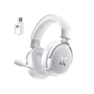 Headset MCHOSE V9 Pro, USB-A/WL/BT, Icy White