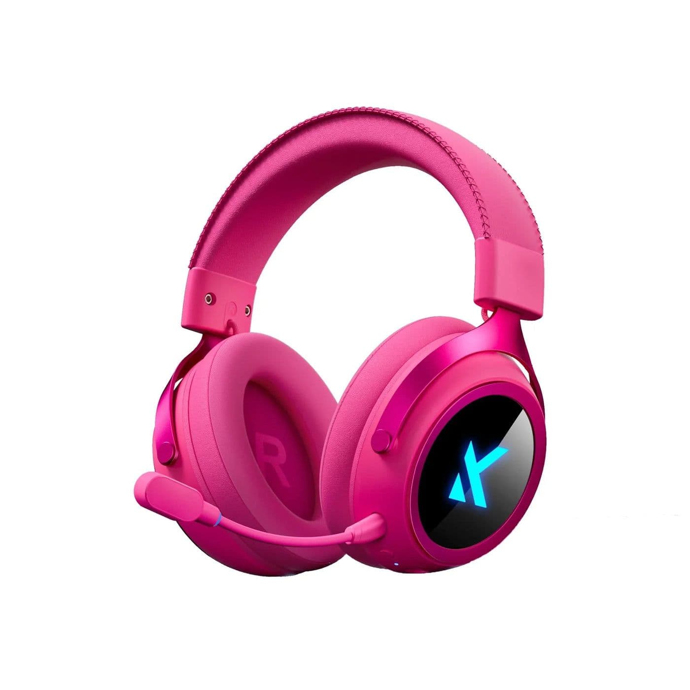 Headset MCHOSE X9, USB-A/WL/BT, Rose Red