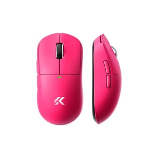 Mouse MCHOSE A5 V3 Ultra, USB-A/WL/BT, 8k, Rose Red - 3