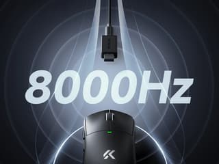 Mouse MCHOSE A5 V3 Ultra, USB-A/WL/BT, 8k, black - 4