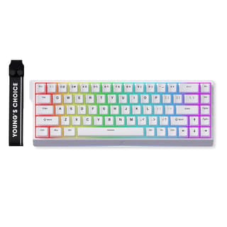 keyboard MCHOSE Ace 68 Hall Effect, Ice Blue Magnetic, 8K, USB-A, RGB, white - 5