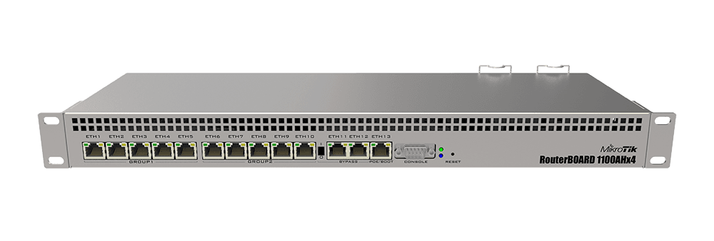 MikroTik Router - RB1100x4, MikroTik