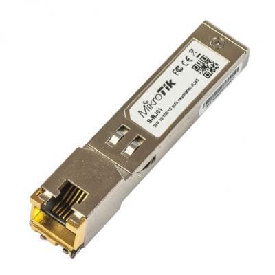 MikroTik S-RJ01 1.25G SFP To 1G Rj45 Module