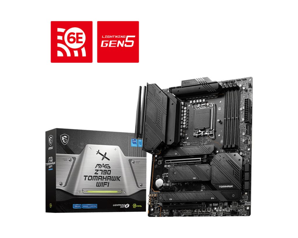 MSI Motherboard MAG Z790 TOMAHAWK WIFI s1700 Z790 4xDDR5 M.2 HDMI DP Wi-Fi BT ATX - 5