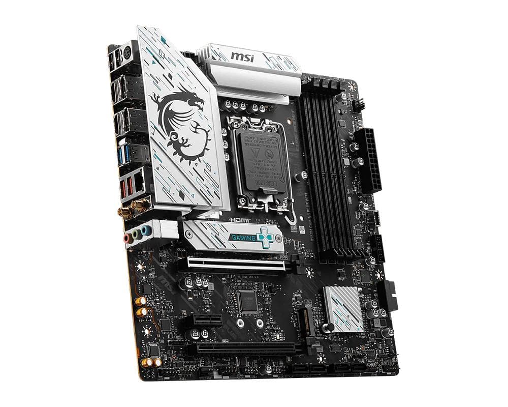 MSI Motherboard B760M GAMING PLUS WIFI s1700 B760 4xDDR5 HDMI DP WiFi BT mATX - 2