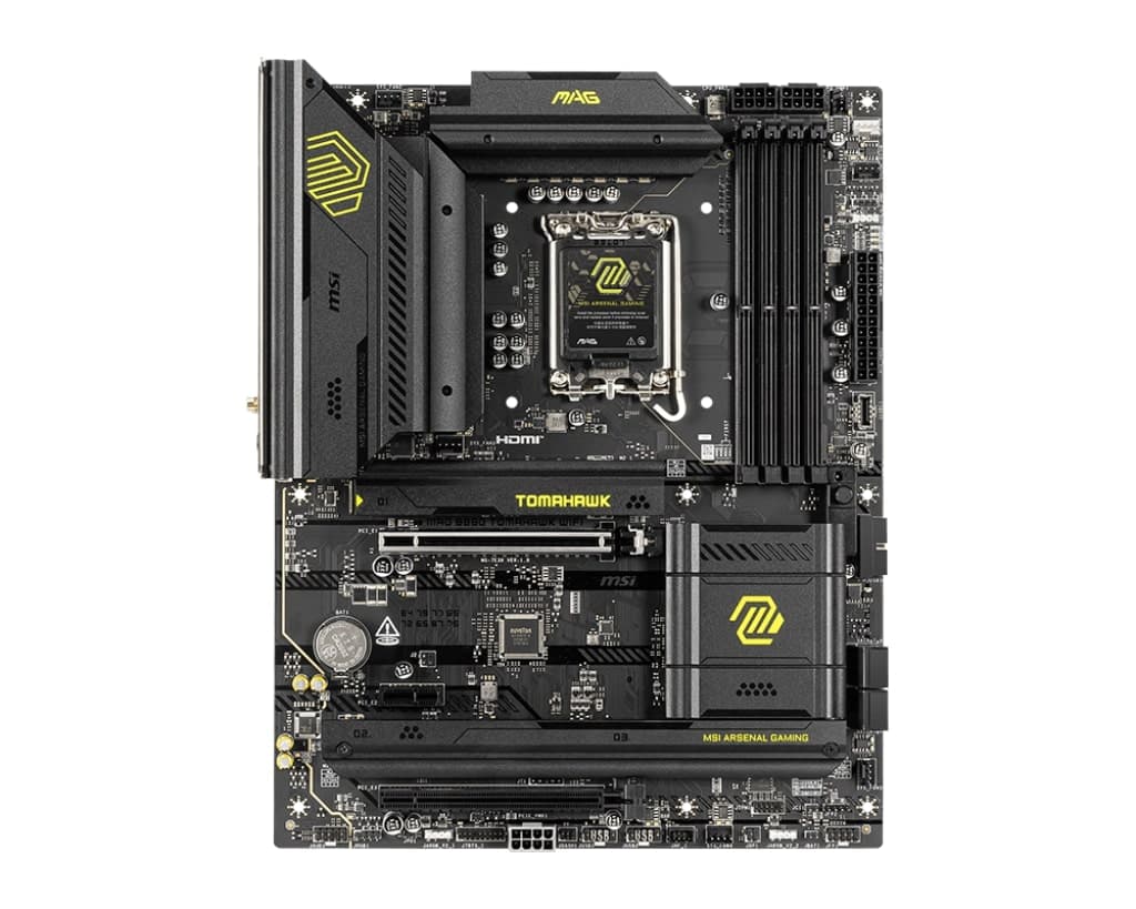 MSI Motherboard MAG B860 TOMAHAWK WIFI s1851 B860 4xDDR5 M.2 HDMI DP Wi-Fi BT ATX