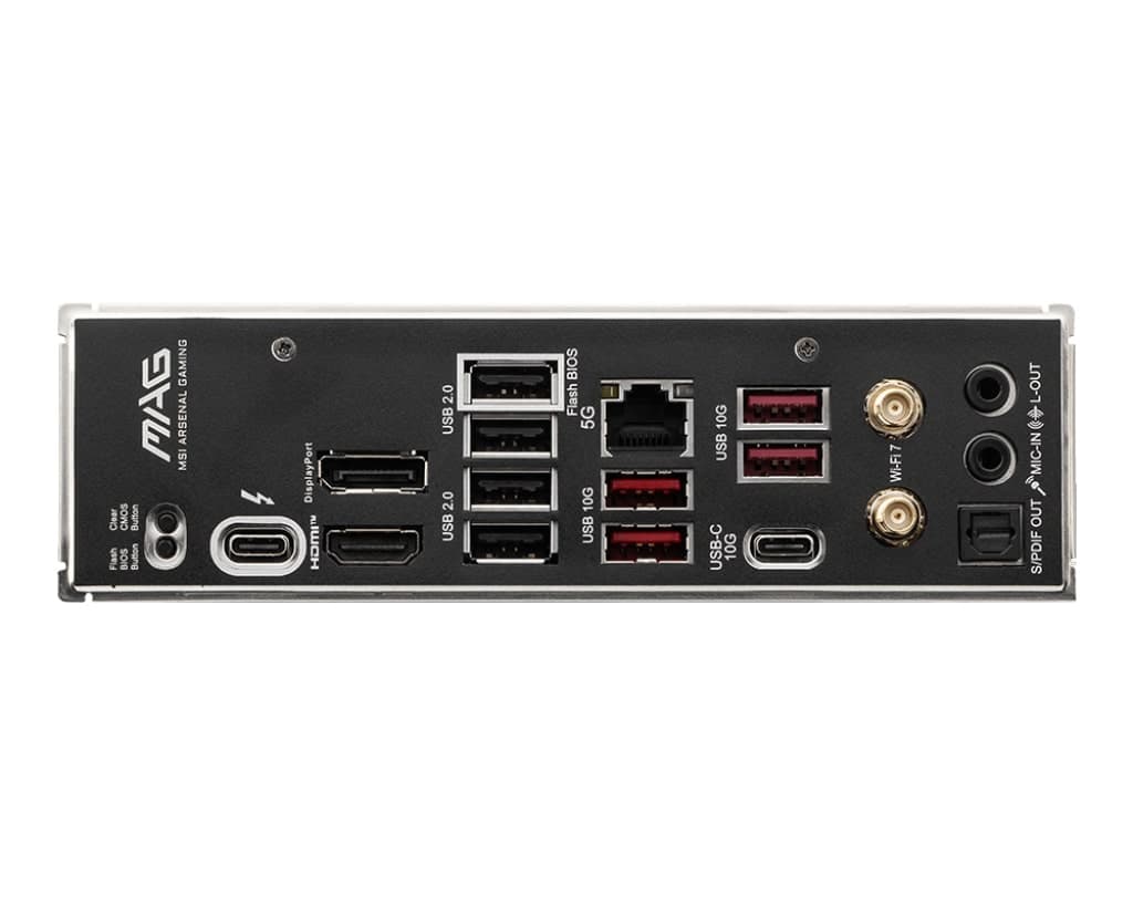 MSI Motherboard MAG B860 TOMAHAWK WIFI s1851 B860 4xDDR5 M.2 HDMI DP Wi-Fi BT ATX - 4