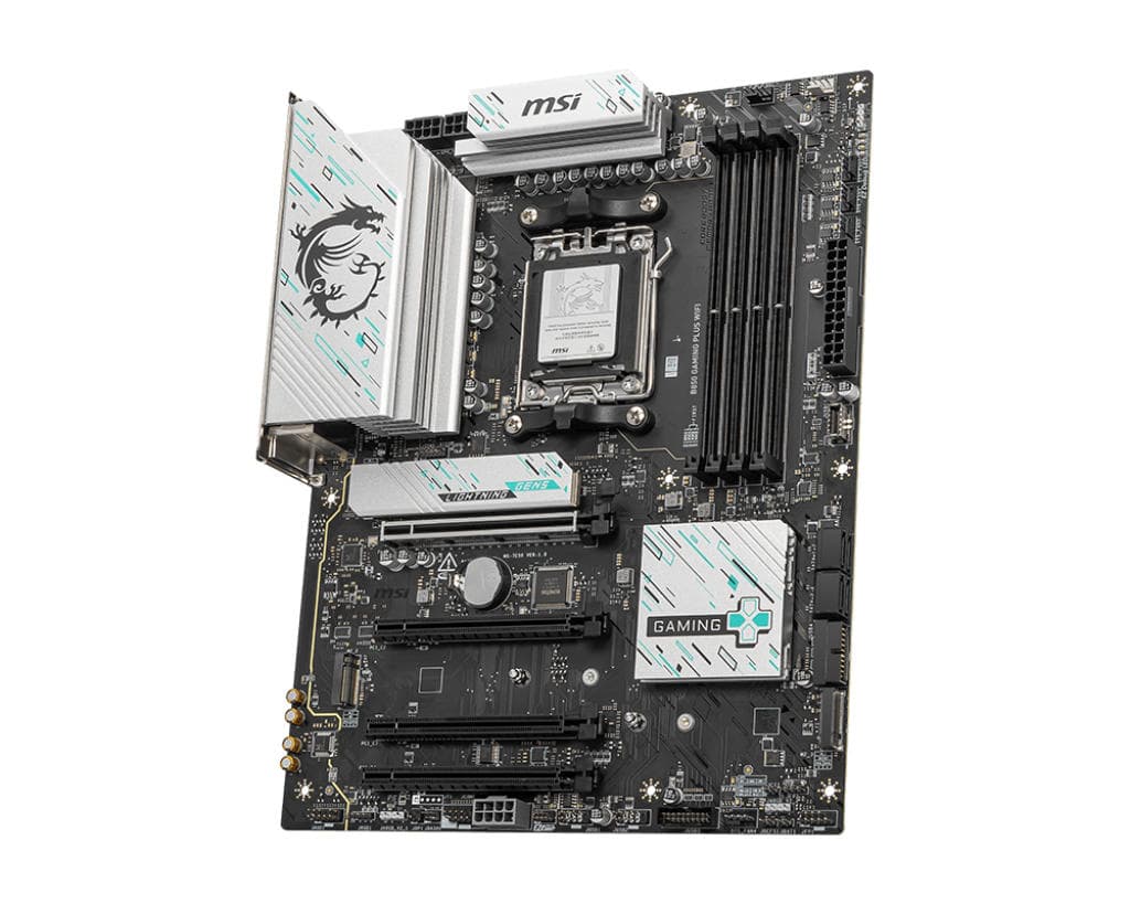 MSI Motherboard B850 GAMING PLUS WIFI sAM5 B850 4xDDR5 M.2 DP Wi-Fi BT ATX - 3