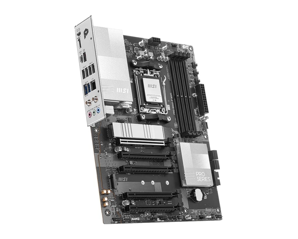 MSI Motherboard PRO B840-P WIFI sAM5 B840 4xDDR5 M.2 HDMI Wi-Fi BT ATX - 2