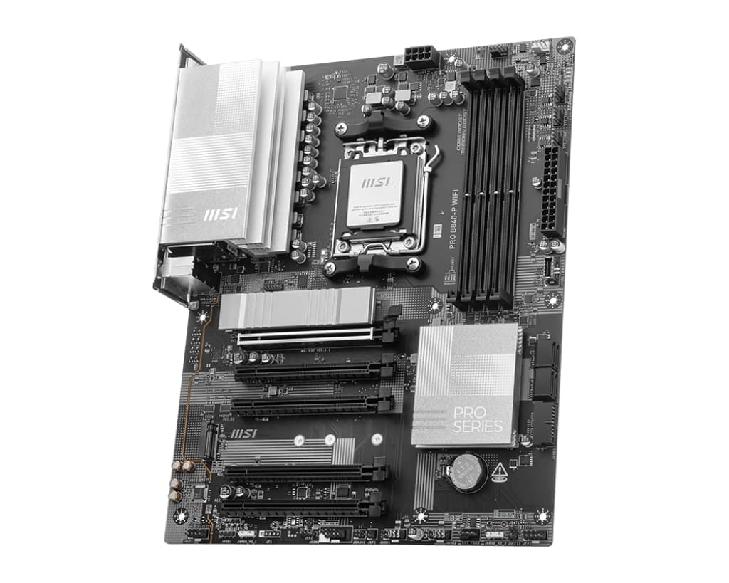 MSI Motherboard PRO B840-P WIFI sAM5 B840 4xDDR5 M.2 HDMI Wi-Fi BT ATX - 3