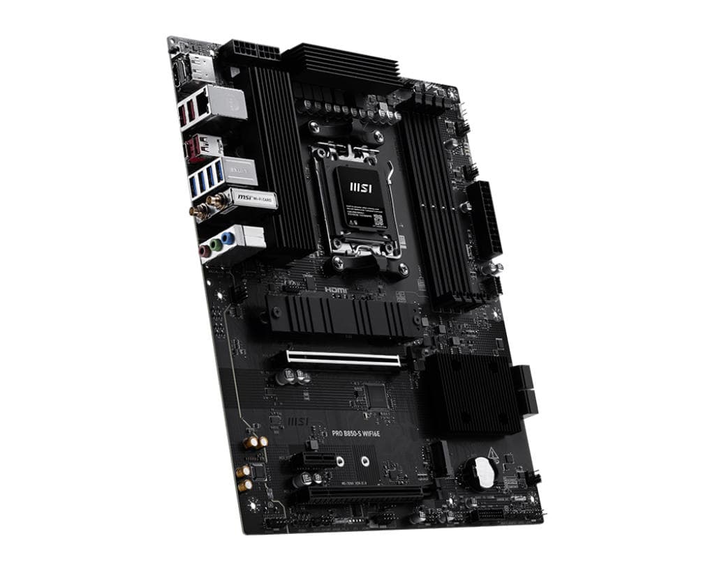 MSI Motherboard PRO B850-S WIFI6E sAM5 B850 4xDDR5 M.2 HDMI WiFi BT ATX - 3