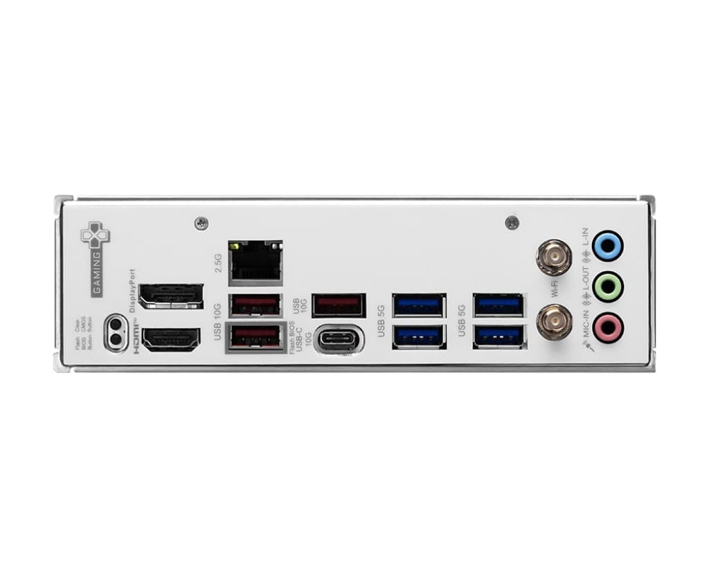 MSI Motherboard B850M GAMING PLUS WIFI6E sAM5 B850 4xDDR5 M.2 HDMI DP WiFi BT mATX - 5