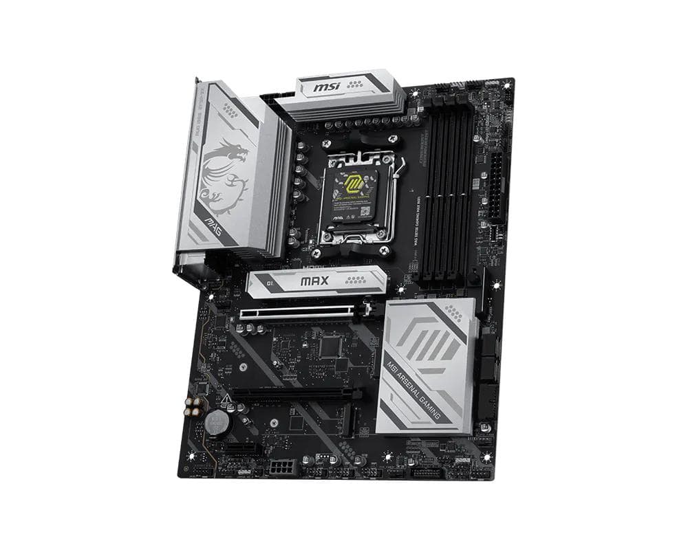 MSI Motherboard MAG X870E GAMING MAX WIFI sAM5 X870E 4xDDR5 M.2 HDMI Wi-Fi BT ATX - 3