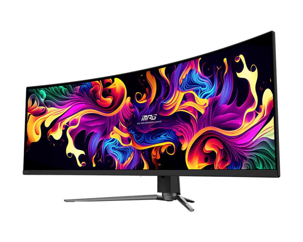 MSI Monitor 49" MPG 491CQP 2xHDMI, DP, USB-C, 2xUSB, QD-OLED, 5120x1440, 32:9, 144Hz, 0.03ms, sRGB 146%, CURVED, AdaptiveSync, HAS, HDR400 - 3