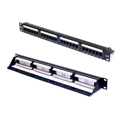 NEX PP-CAT6-UTP-24 CAT6 UTP PATCH PANEL 1U