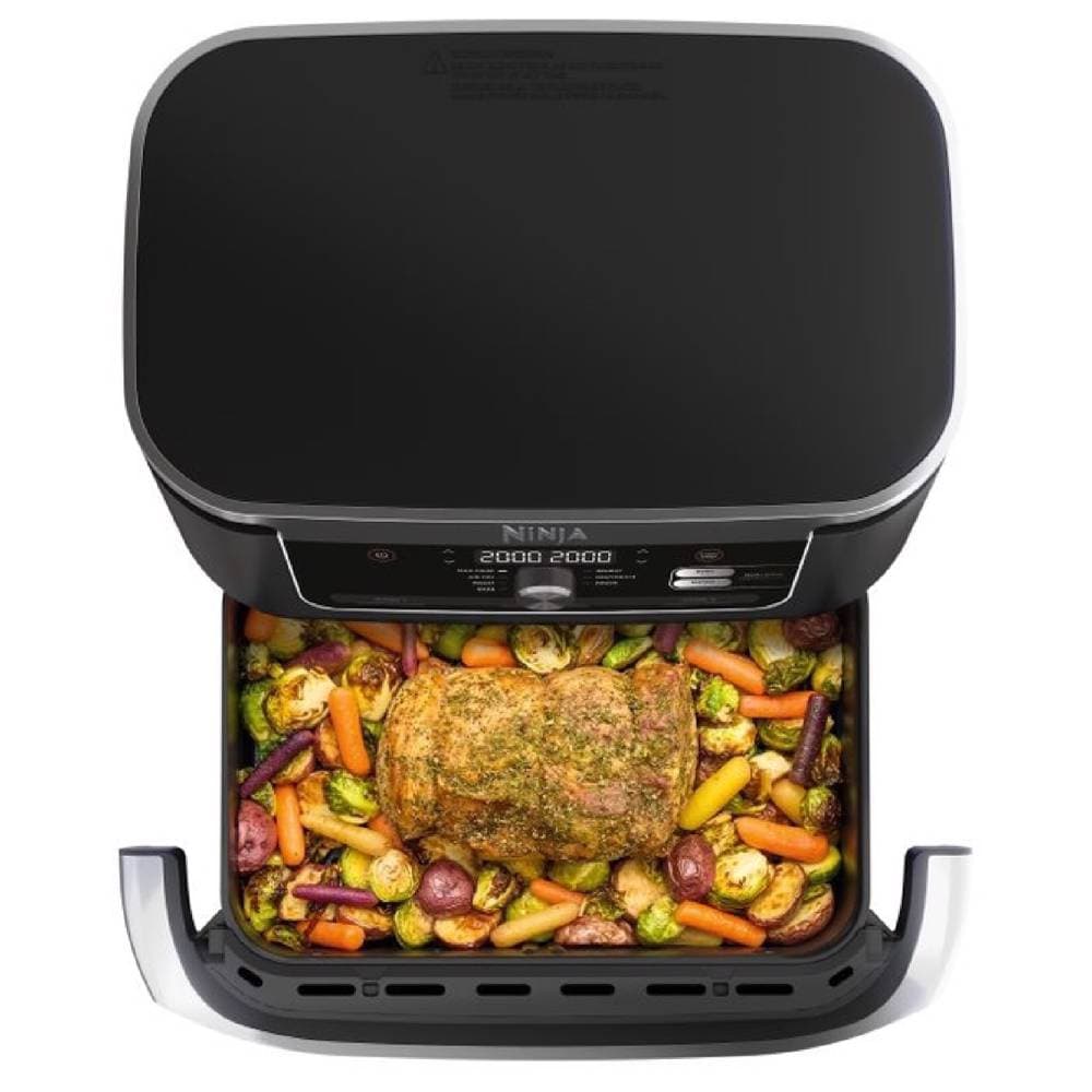 Ninja AF500EU, 2470W, 10.4L, Air Fryer, Black/Silver