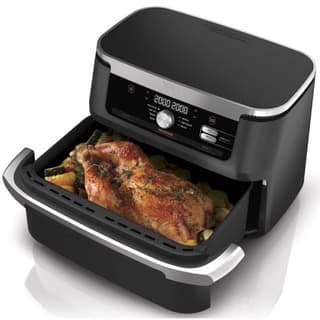 Ninja AF500EU, 2470W, 10.4L, Air Fryer, Black/Silver — 3