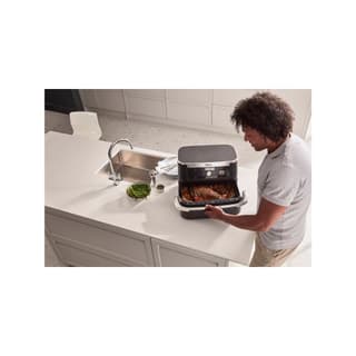 Ninja AF500EU, 2470W, 10.4L, Air Fryer, Black/Silver — 4